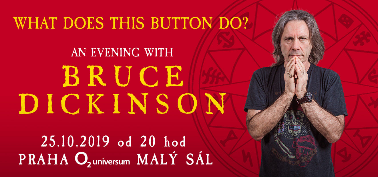 An evening with Bruce Dickinson