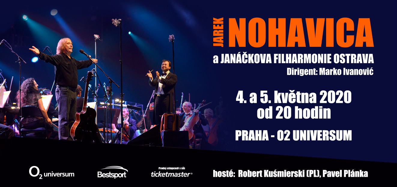Thumbnail # Jaromír Nohavica will play with the Philharmonic twice at O2 universum