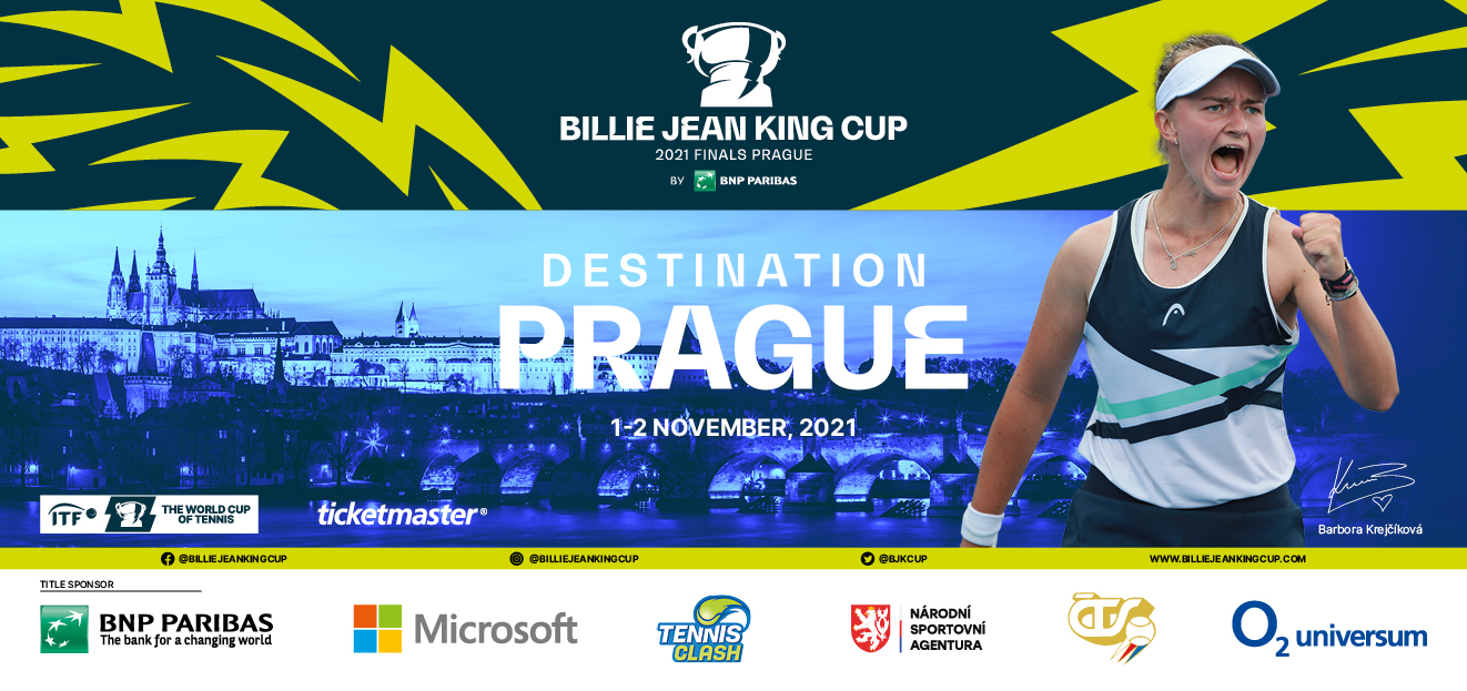 Thumbnail # Největší tenisová akce Billie Jean King Cup by BNP Paribas první listopadový týden v Praze