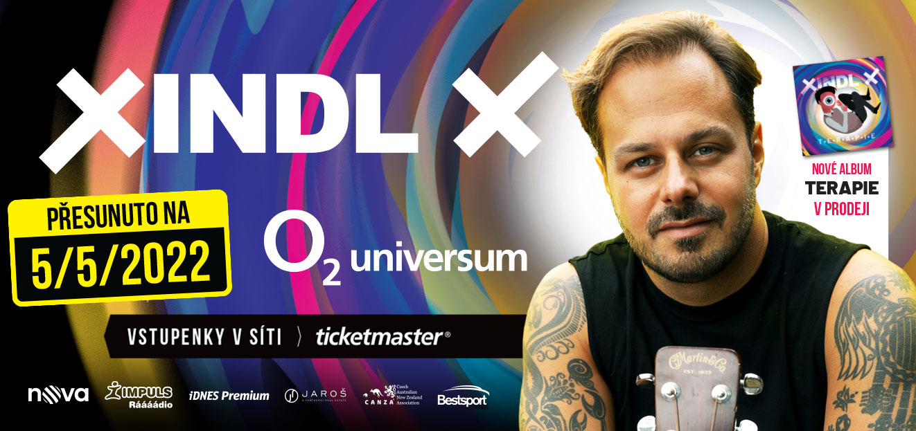 Thumbnail # Xindl X přesouvá koncert v O2 universu na nový termín 5. 5. 2022