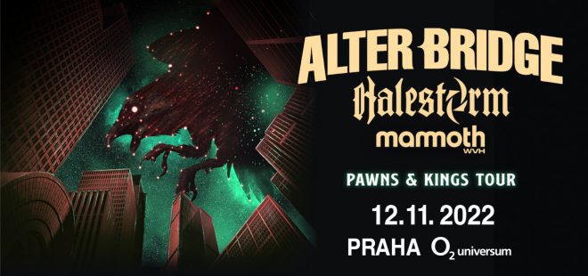 Rockoví titáni ALTER BRIDGE oznámili evropské turné. O2 universum v Praze navštíví 12. 11. 2022