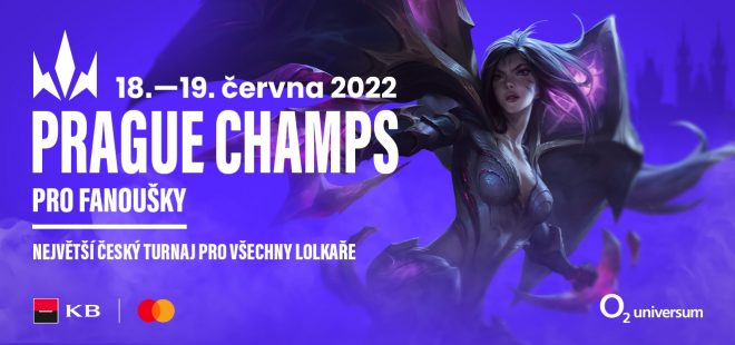 Prague Champs is approaching. The sporting event of the year for League of Legends fans will take place at Prague’s O2 Universe