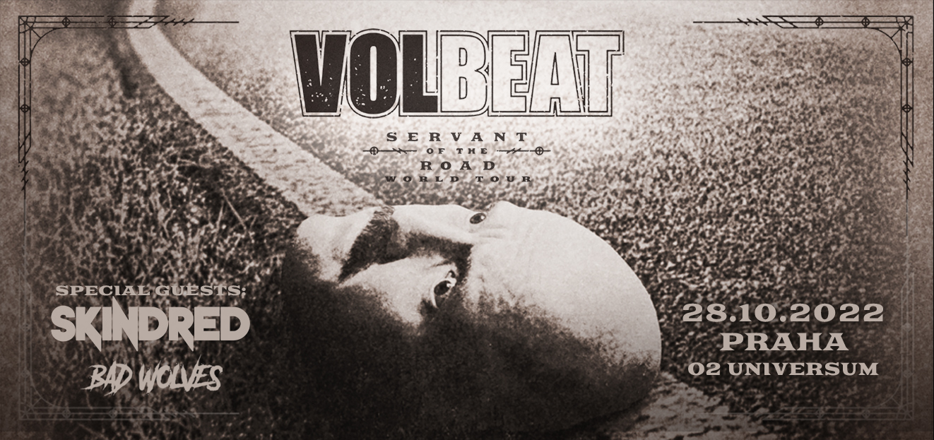 Thumbnail # Dánští rock’n’rolloví rebelové Volbeat oznamují rozsáhlé světového turné. 28. 10. 2022 zavítají do pražského O2 universa