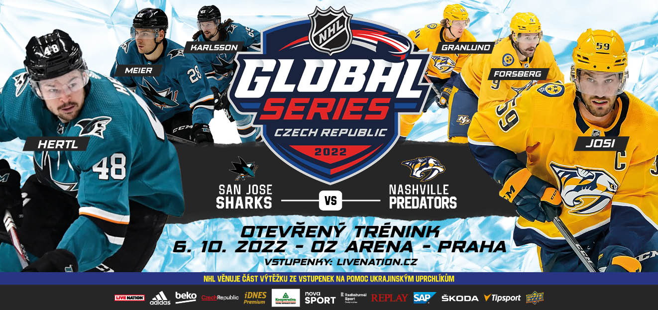 On October 6, 2022, hockey fans will have the chance to participate in team training as part of the NHL Global Series 2022 in Prague