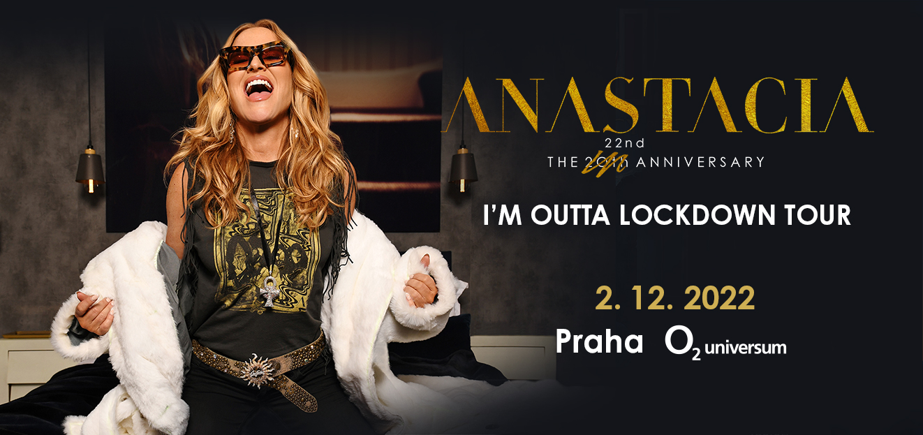 Thumbnail # Anastacia has announced a new date for her Prague concert. She will arrive on December 2, 2022