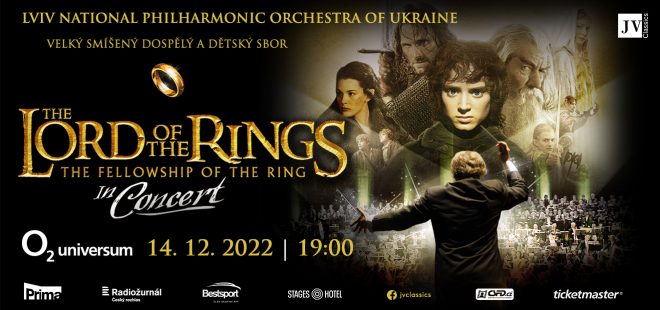 The famous Lviv Philharmonic Orchestra, two Czech choirs and music by Oscar-winning composer Howard Shore. Film projection and live music