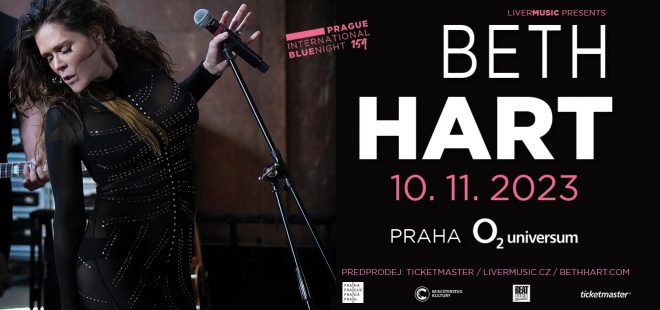 Rough, wild, unmistakable… blues-rock singer Beth Hart will return to Prague on November 10