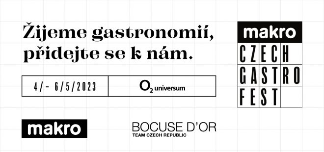 The best of Czech gastronomy will meet in May at the Czech Gastro Fest in the O2 universum