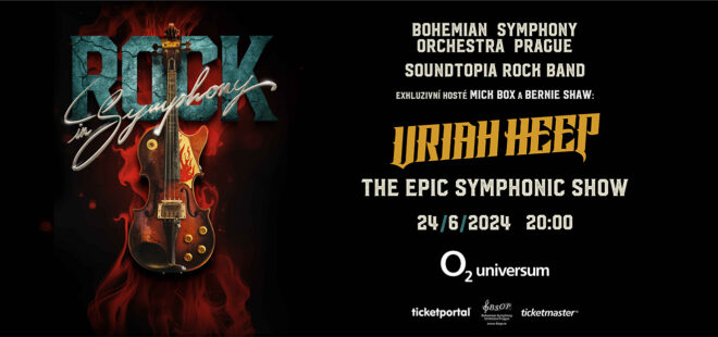 The main star of the Rock in Symphony: The Epic Symphonic Show concert will be the British Uriah Heep