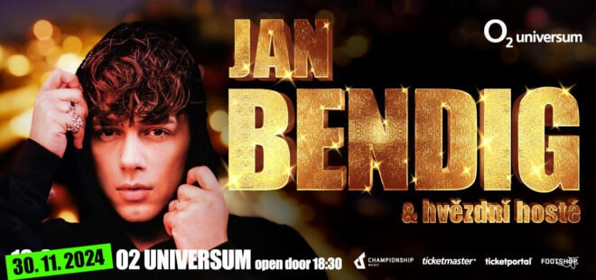 Jan Bendig’s concert at O2 universum has been moved to November 2024