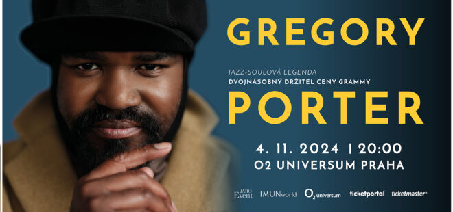 Dvojnásobný držitel Grammy a jazz-soulová legenda GREGORY PORTER vystoupí 4. listopadu v pražském O2 universu