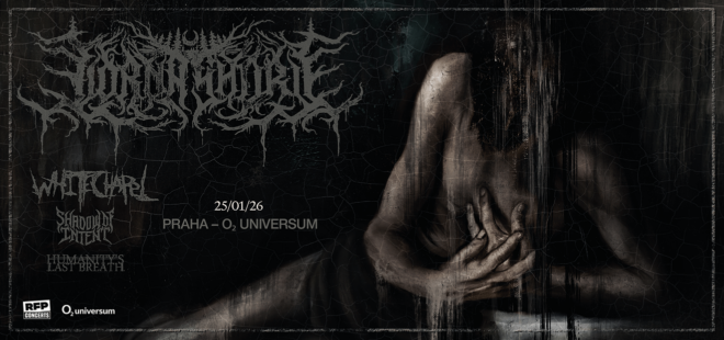 Americká deathcorová pětice Lorna Shore vystoupí v pražském O2 universu.