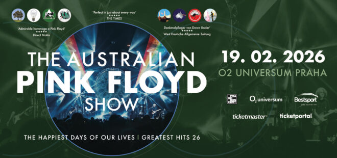 Fenomenální THE AUSTRALIAN PINK FLOYD SHOW míří v únoru 2026 do pražského O2 universa! Prodej vstupenek odstartuje už ve středu!