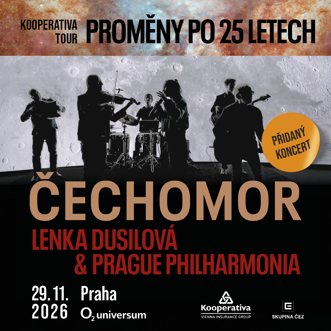 Čechomor Kooperativa tour – Proměny po 25. letech náhledový obrázek