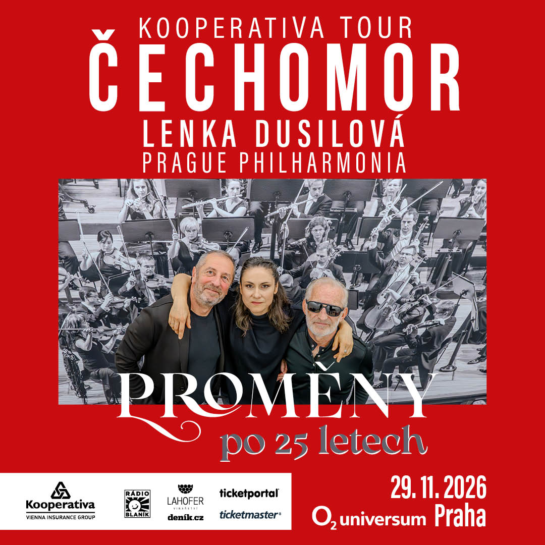 Čechomor Kooperativa tour – Proměny po 25. letech náhledový obrázek