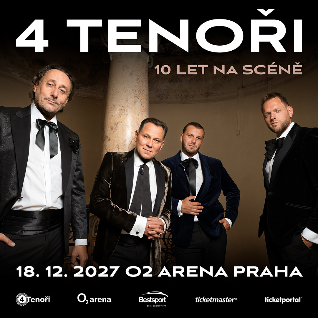 4 TENOŘI – 10 let na scéně