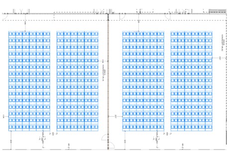 Kongresový sál B1 + B2 – školení plan