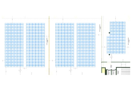 Kongresový sál B1 a B3 – školení plan