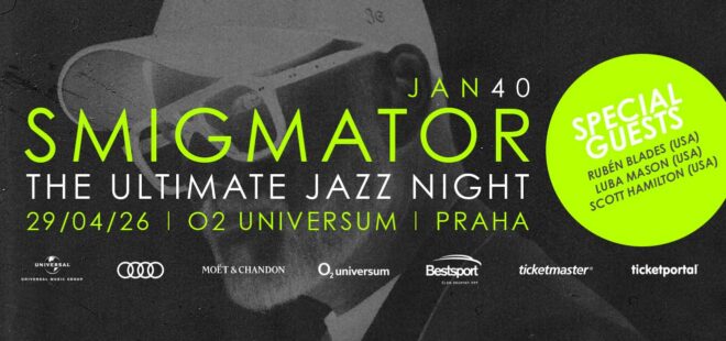 Jan Smigmator promění O2 universum v největší jazzový klub světa. Koncert The Ultimate Jazz Night proběhne 29. dubna 2026