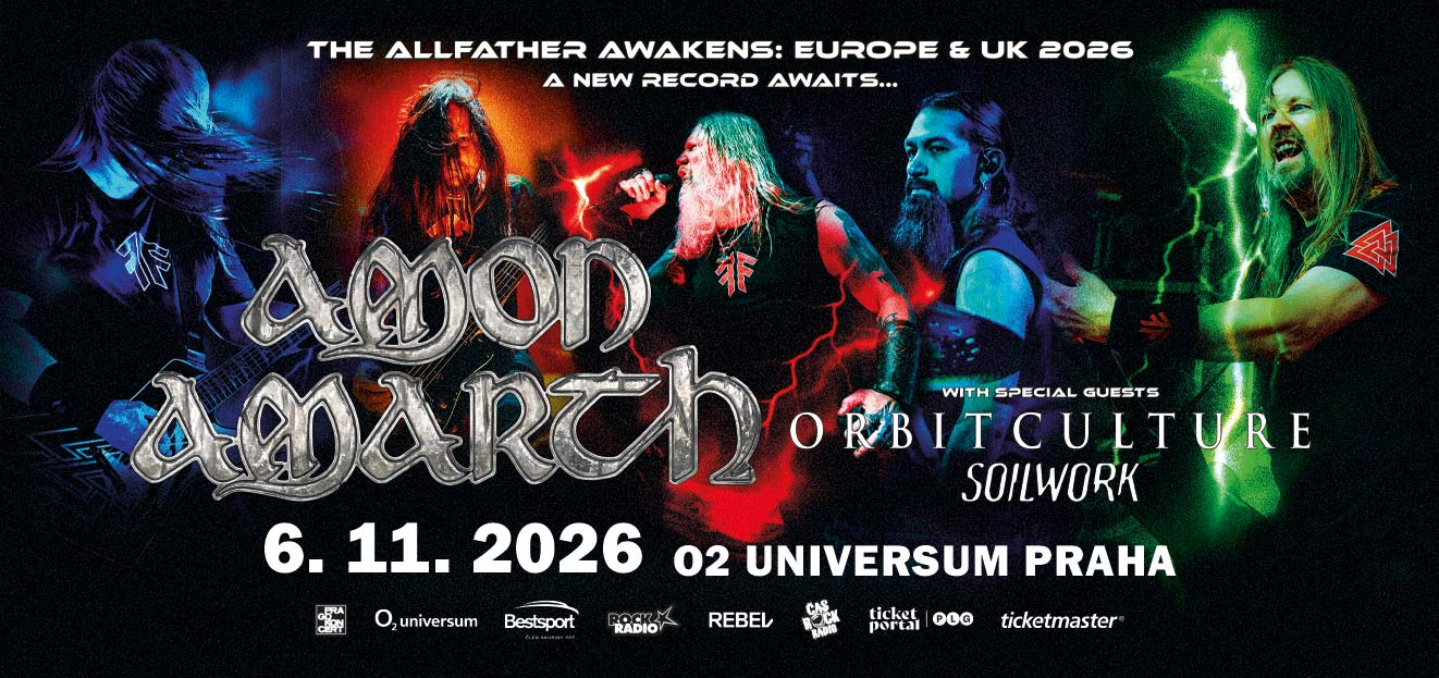 Amon Amarth – The Allfather Awakens: Europe & UK Tour 2026 náhledový obrázek