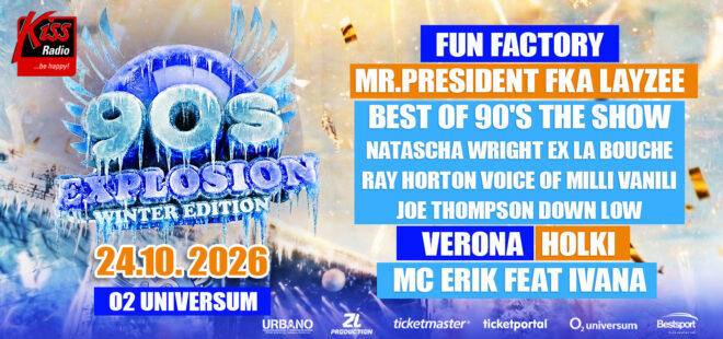 The popular 90s Explosion festival invites you to its winter edition!