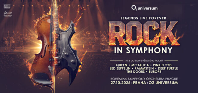 Rock in Symphony – Legends Live Forever: Silná symfonická show se vrací do Prahy