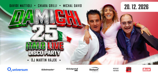 ITALO DISCO PARTY v čele s Michalem Davidem MÍŘÍ DO ČESKA!