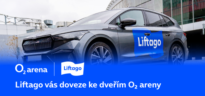 NOVINKA: Objednejte si Liftago. Pohodlně vás přiveze do O2 universa i odveze domů