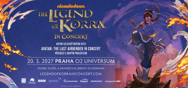 Svět Avatara ožívá: The Legend of Korra in Concert dorazí do Prahy 20. března 2027
