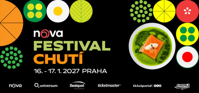 Nova festival chutí spouští prodej vstupenek za zvýhodněnou cenu. V lednu 2027 opět spojí špičkovou gastronomii a hvězdy televize Nova
