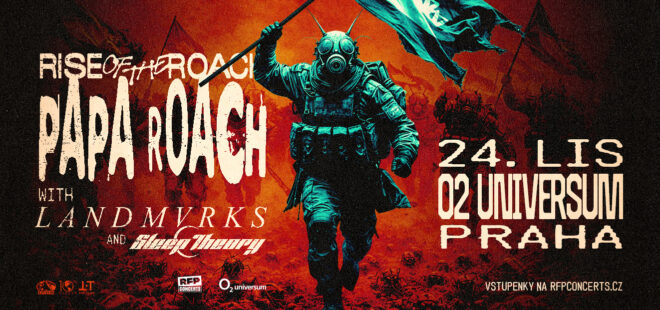 Z festivalových pódií do hlavního města: Papa Roach chystají pro Prahu zbrusu novou strhující show