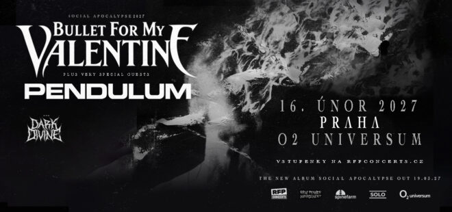 Nová kapitola metalcorových velikánů: Bullet For My Valentine ovládnou pražské O2 universum