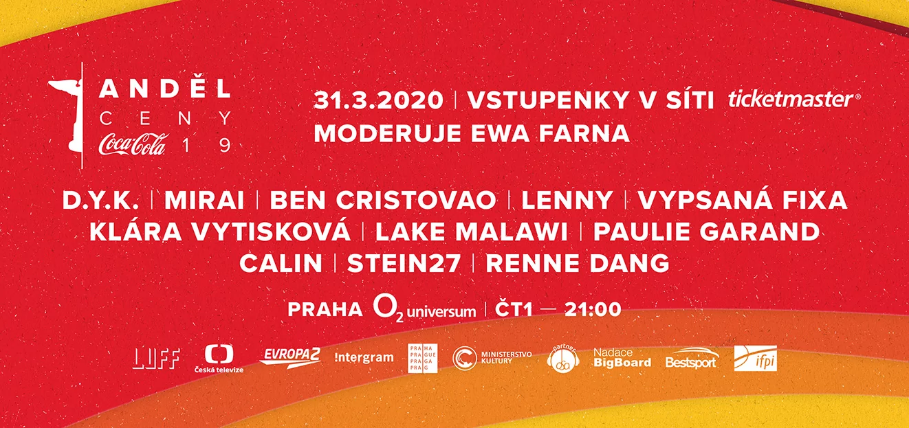Thumbnail # Devětadvacátý ročník prestižních cen České hudební akademie se bude konat 31. března 2020 v nové pražské hale O2 universum